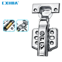 CXHIIA - Stainless Steel Hydraulic Hinge for Furniture and Cabinet, Soft Close, C Series, Door, Damper, Hardware
