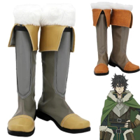 Naofumi Iwatani Shoes Men Cosplay Fantasy Boots Anime The Rising Cosplay The Shield Disguise Costume Accessories Adult Footwear