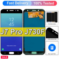 100% Tested Screen For Samsung J7 Pro 2017 J730 LCD Display Screen Touch Digitizer Assembly For For Samsung J7 2017 J730F LCD
