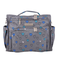 【JuJuBe】BFF Diaper Bag 後背包 側背包 手提包 大容量 媽媽包(Rad Hearts)