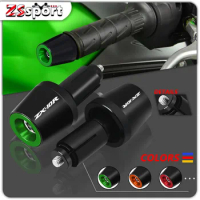 For Kawasaki ZX6R ZX10R ZX25R Motorcycle Accessories Handle Bar Handlebar Grips Cap End handle Plugs cap zx6r zx10r zx25