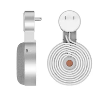 Outlet Wall Mount Holder For Google Home Mini (1st Gen) Google Nest Mini (2st Gen) Cord Management For Google Mini Smart Speaker
