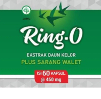 Kapsul Herbal Ring-O Sarang Walet Asli BPOM untuk Kesehatan Ginjal dan Jantung