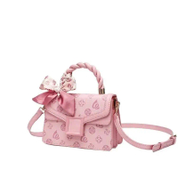 I.T GOLEDY Paris Style Tas Selempang Wanita PSG2154 Slingbag Fashion Sling Cewek Warna Pink Kulit Pu