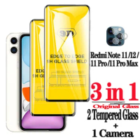 3in1 Glass For iPhone 11 Screen Protector iPhone 12 2Tempered Glass+1Camera iPhone 11 12 Glass Film película iPhone 11 Pro mica cristal iPhone 11 Pro Max Protector Original