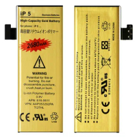 High Capacity Golden Replacement Battery For iPhone 5 iPhone 5S 5C Battery ip5 ip5s ip5c Bateria iphone5