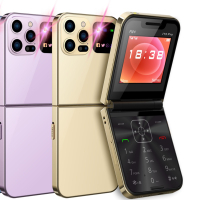 LZD i15 pro  Điện Thoại Di Động Hai SIM Không Thông Minh Điện Thoại Nắp Gập Nút Bấm Điện Thoại Cũ 2G