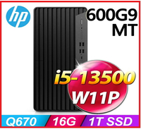 HP 惠普 EliteTfower 600 G9 8R907PA 商用桌機 600G9/i5-13500/16G*1/1TB SSD/400W/W11P/333