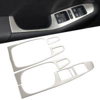 For Volkswagen Jetta MK6 Car Accessories USB AUX Panel Gearbox Window Lift Control Cup Holder Air Vent Outlet Decorative Sticker