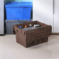 搬運物流箱/分類高手/MIT台灣製造 KEYWAY 3號物流箱(咖啡)  BL50-2   KEYWAY聯府