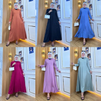 RALYN - GAMIS ABAYA SYARI MAHIRA RAYON TWILL #4.08 Wanita Muslim Dress Dewasa Lebaran Kaftan
