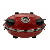 2023 New Fashion Electric Pizza Oven With Stone Pan Pizza Maker For Home Kitchen Pizza Stove