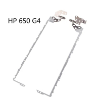 Laptop Replacement LCD Hinges Fit for hp ProBook 650 645 G4 Left+Right LCD Hinges Bracket LCD Display Hinges Support 2023