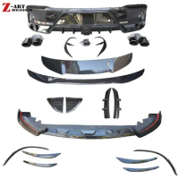 Z-ART 2020-2023 X167 GLE Coupe Dry Carbon Fiber Aerokit For GLE Coupe Dry Carbon Fiber Diffuser Body Kit For Benz X167 GLE Coupe