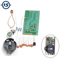 FM Transmitter Module DIY Electronic Kit Frequency Modulation Wireless Microphone Board Component Soldering Project Practice