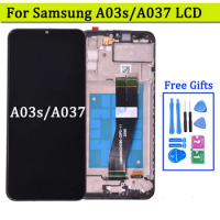 6.5" LCD For Samsung A03s A037F A037M LCD with Touch Screen Digitizer For Samsung A03S Display with frame