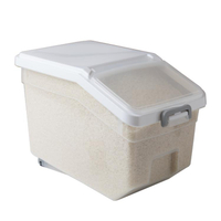 裝米桶家用廚房防蟲防潮密封儲米箱米缸面粉桶儲存罐大米箱收納盒 全館免運