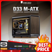 JONSBO D33 - CASING PC | Mini-ITX,Micro-ATX - PC CASE