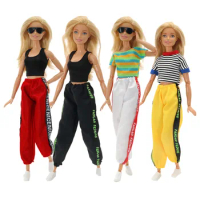 30Cm Fashion Sportswear Doll Casual Accessories BJD Blythe Doll Toys Baseball Clothes,1/6 BJD Blythe Accessories,Miniature Items