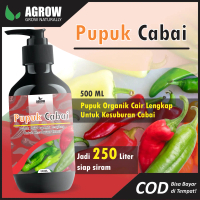 Pupuk Organik Cair Tanaman Cabai 500 ML POC Kompos Pupuk Cabe by Agrow