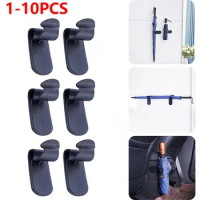 1-10PCS Car Umbrella Holders Trunk Storage Organizer Hook Multifunctional Car Fastener Clip Umbrella Hanger Wall Mounted Rack