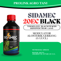 SIDAMEC 20 EC 1 LITER OBAT INSEKTISIDA EFEKTIF HAMA ULAT KUTU LALAT GUREM FORMULASI BLACKPOWER SPEKT