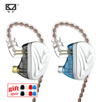KZ AS16 8BA In Ear Earphone Balanced Armature Headset High Sound Quality Monitor HiFi Earphones KZ ZSX AS12 AS10 C16 CA16 C12 T4