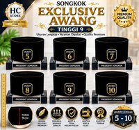 Songkok Awang Exclusive Songkok President Songkok Hitam Tinggi 9.cm AWANG TINGGI 9.CM 5