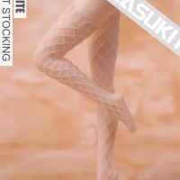 HASUKI 1/12 SB0301 3D STEREO Fishnet Seamless Stockings Jumpsuit Mesh Socks Clothes Accessories Model Toy