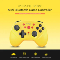 iPEGA PG-9162Y Mini Bluetooth Game Turbo Controller Wireless / Wired Connection for Switch Support Dropshipping
