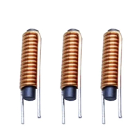 4*20mm 4x20mm 1.5UH 1.8UH 2UH 2.7UH 3.3UH 4.7UH 18UH 0.7/0.8/1/1.5mm Wire Diameter Magnetic Coil Vertical R Rod Core Inductor