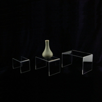 (多入組)ㄇ型透明壓克力商品展示架(高款)-4種尺寸 #0412 #0413 #0414 #0415