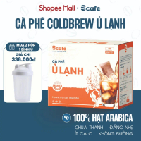 【Hiệu quả nhanh】 Cà Phê Cold Brew Túi Lọc Hạt Arabica 100% Scafe Việt Nam