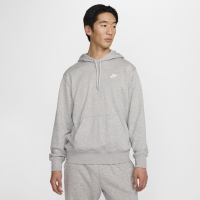 NIKE 長袖上衣 男 帽T AS M NK CLUB FT PO HOODIE 灰 FN3867-063 (3S4253)