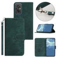 Wallet PU Leather Phone Cases Case For Xiaomi 11 POCO X4 M4 Redmi K50 K40 10A 10C Note 11 Pro Plus Lite 5G Stripe Design 100pcs