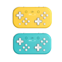 8BitDo Lite Bluetooth Gamepad for Nintendo Switch Lite Nintendo Switch Windows Yellow Turquoise Edition