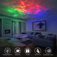 Exclusive Sale Lampu Tidur Proyektor Bintang Galaxy Night Light Led Starry Sky Terlaris