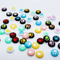 500PCS/Lot Thumb Stick Grips Caps For PS5 PS4 Pro Slim Silicone Thumbstick Grips Cover For Xbox Series For Switch Accessories