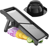 ที่หั่นผักแบบปรับได้ Mueller Austria Mandoline Slicer สำหรับครัว เครื่องหั่นผัก ผลไม้ เครื่องขูดชีส