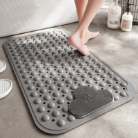 Xiaomi Mijia New Foot Massage Shower Mat, Non Slip Bathroom Floor Mat, TPE Foot Mat, Suction Cup Bath Mat Home