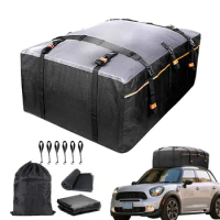 Car Top Carrier Roof Bag Large Capacity Luggage Roof Bag With Waterproof Zipper Waterproof Car Roof Top Cargo Carrier Bag For