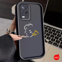 Penutup arnab lembut untuk OPPO A54, penutup arnab, penutup sarung, aksesori Phone