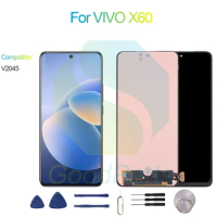 For VIVO X60 Screen Display Replacement 2376*1080 V2045 For VIVO X60 LCD Touch Digitizer