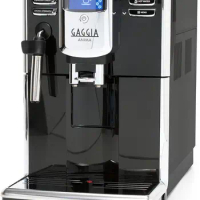 Gaggia Anima coffee and espresso machine, includes steam wand for manual frothed lattes and cappuccinos, programmable options