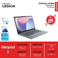 LENOVO IDEAPAD 3-14IRU8 6DID [INTEL I3-1315U/ 8GB/ 256GB/ 14" FHD/ WIN11HOME/ OH+M365] Arctic Grey