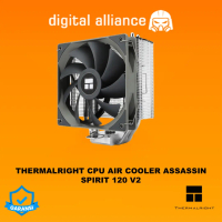THERMALRIGHT CPU AIR COOLER ASSASSIN SPIRIT 120 V2 (1X 120MM BLACK FAN + 4X HEATPIPES) BLACK