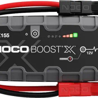 Boost X GBX155 4250A 12V UltraSafe Portable Lithium Jump Starter, Car Battery Booster Pack, USB-C Powerbank Charger, and Ju