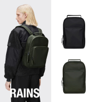【RAINS官方直營】Book Daypack 基本款防水日常後背包(2色可選)