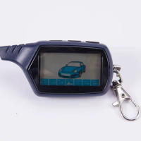 NFLH B6 2-Way LCD Remote Control Keychain for Russian Vehicle Security Two Way Car Alarm System Twage Starline B6