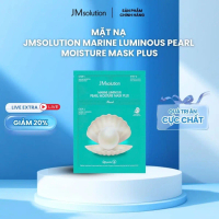 Combo 10 Mặt Nạ JMSolution Chiết Xuất Ngọc Trai, Hỗ Trợ Dưỡng Ẩm Da, Giúp Da Căng Bóng 30g - JMSolut